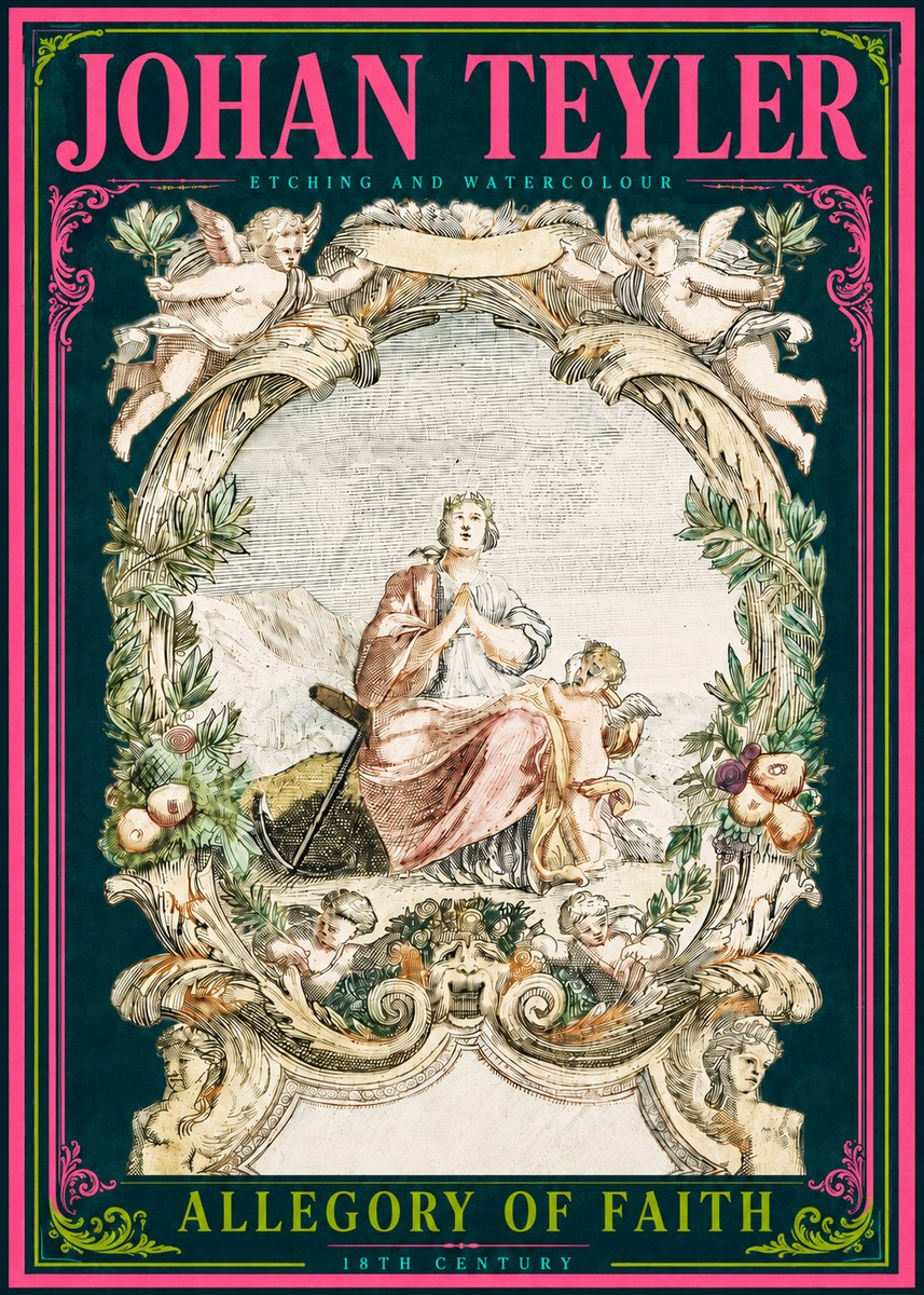 Johan Teyler Allegory of Faith No3 - Juliste