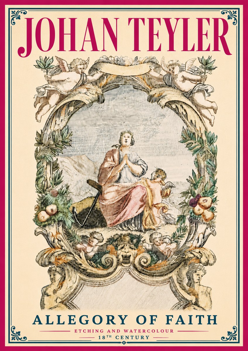 Johan Teyler Allegory of Faith No5 - Juliste