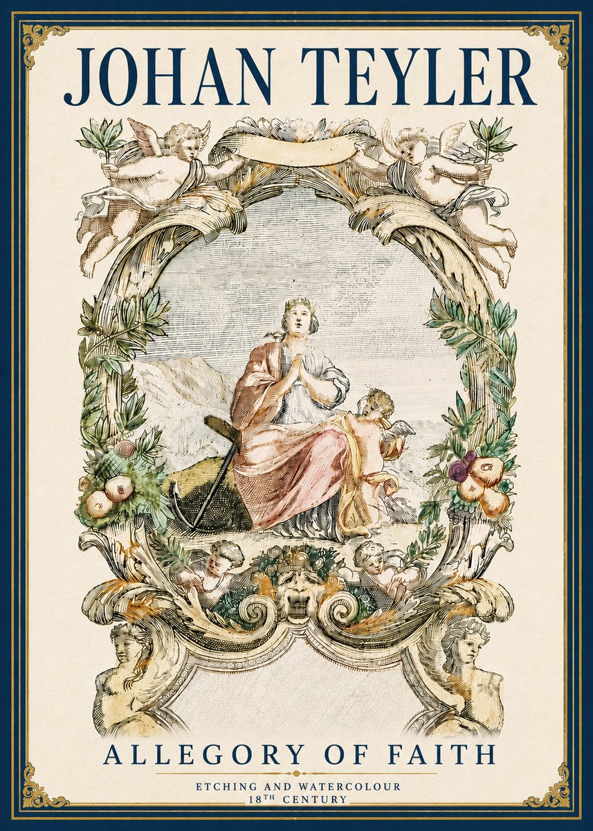 Johan Teyler Allegory of Faith No6 - Juliste