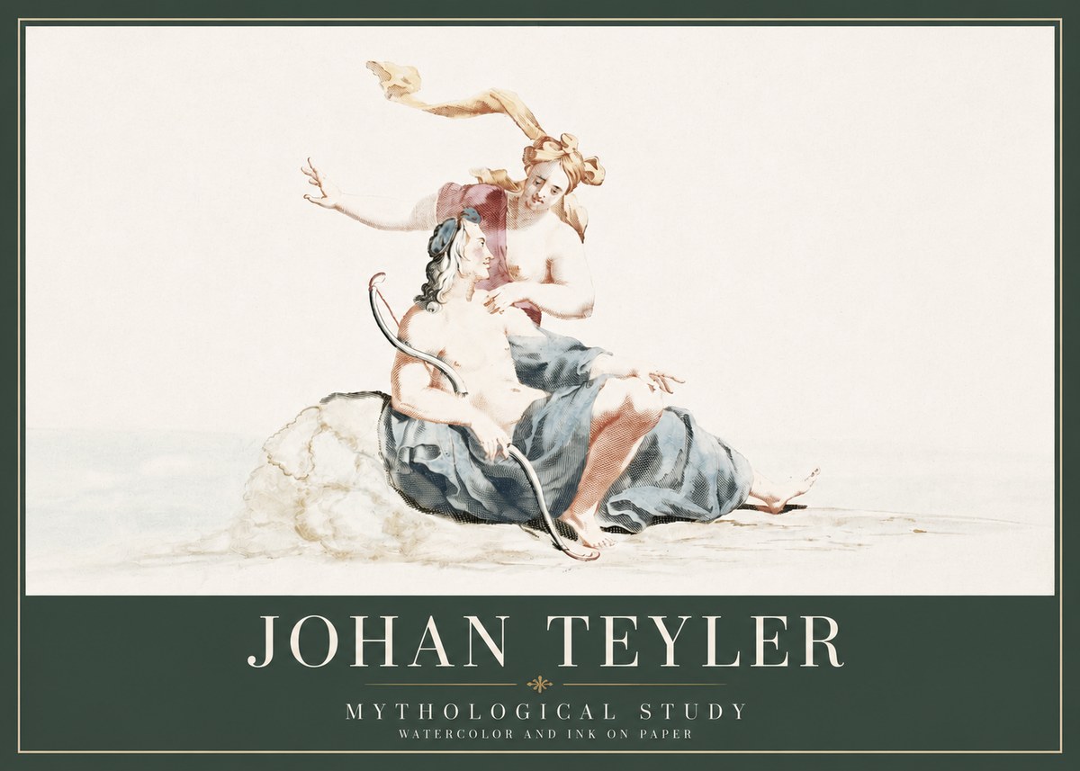 Johan Teyler Mythological Study No3 - Juliste