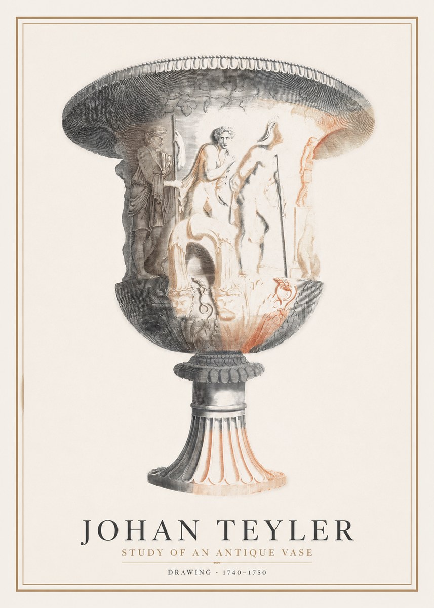 Johan Teyler Classical Urn No2 - Juliste