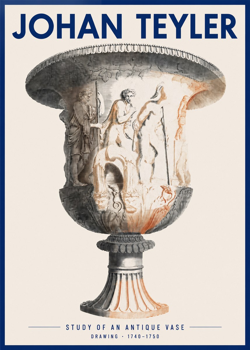 Johan Teyler Classical Urn No3 - Juliste