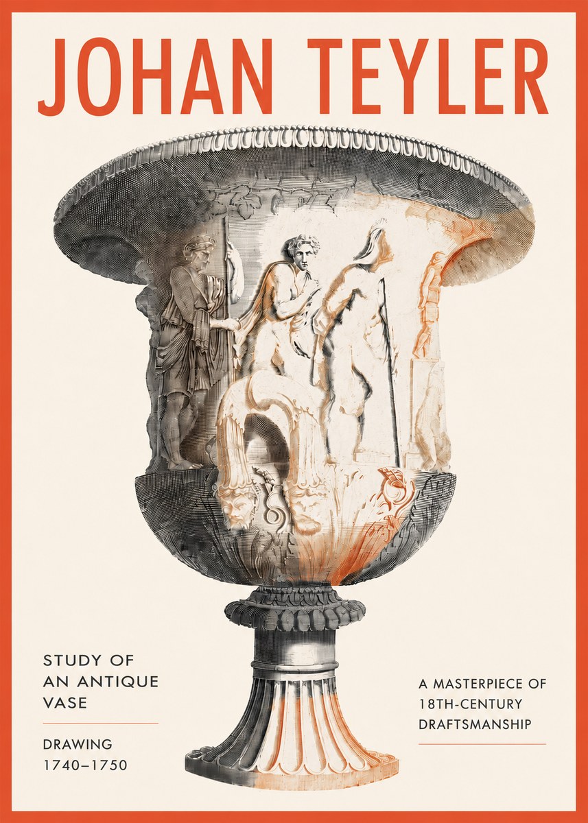 Johan Teyler Classical Urn No4 - Juliste