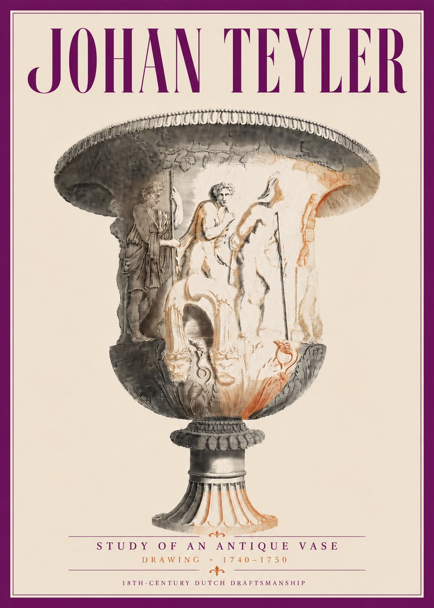 Johan Teyler Classical Urn No6 - Juliste