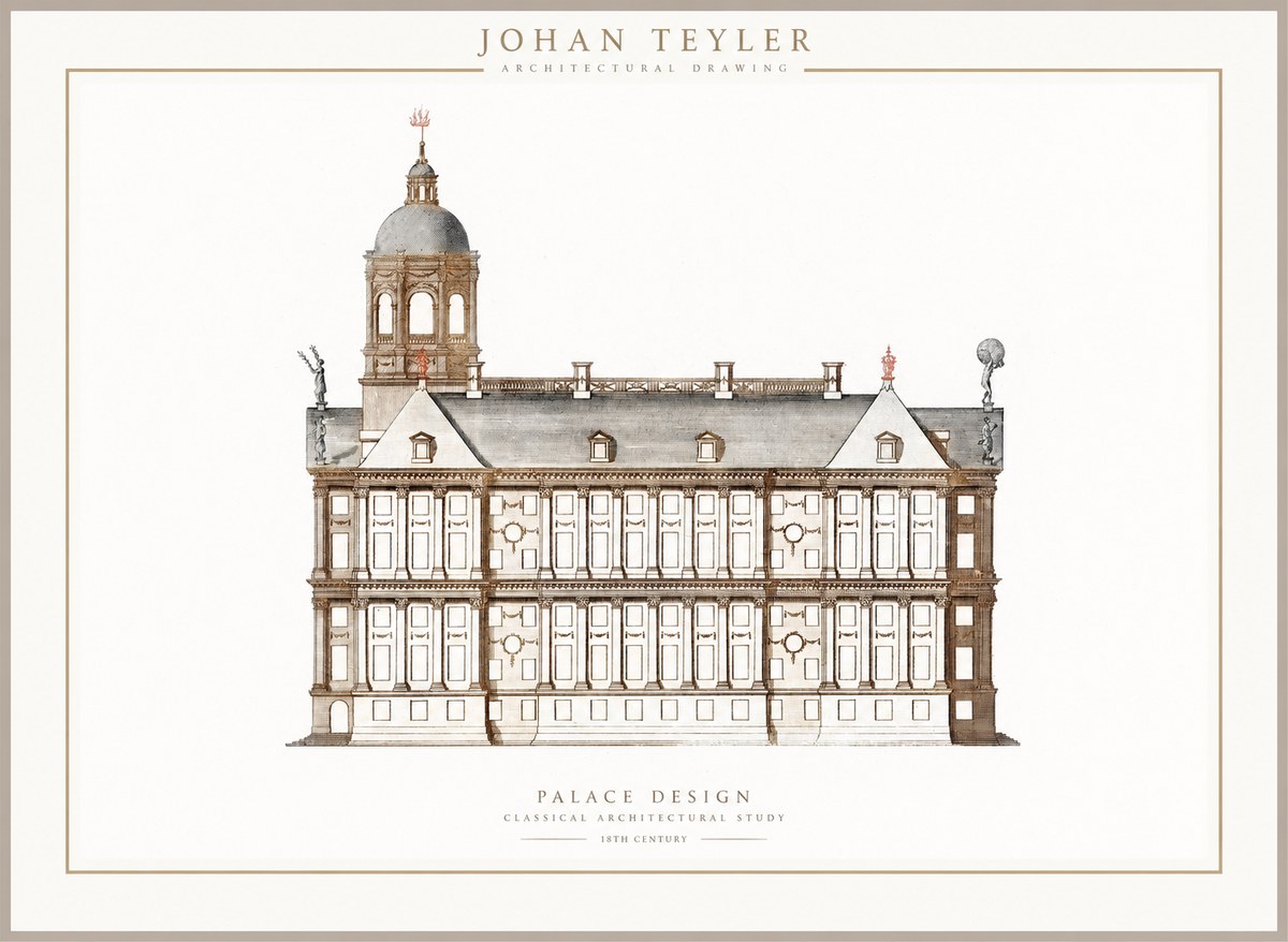 Johan Teyler Palace Design No1 - Juliste