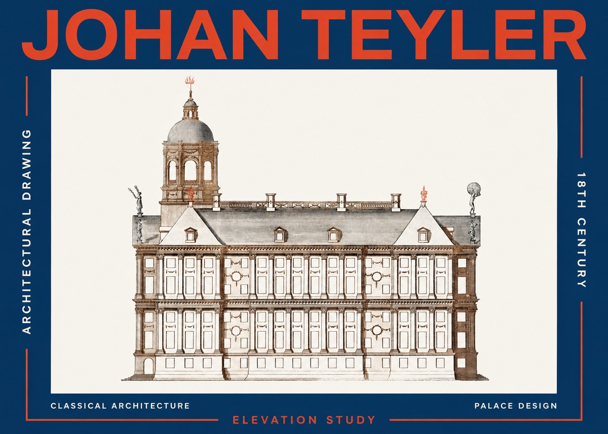 Johan Teyler Palace Design No2 - Juliste