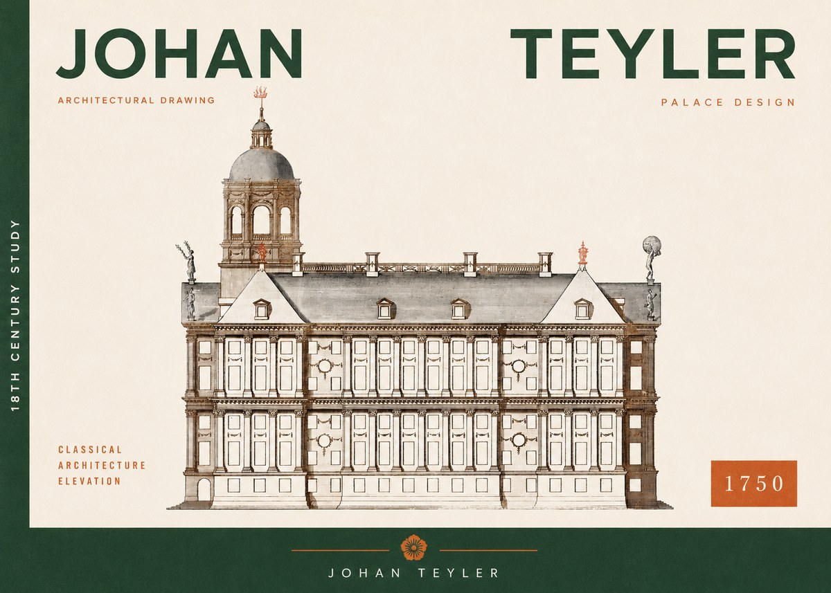 Johan Teyler Palace Design No3 - Juliste
