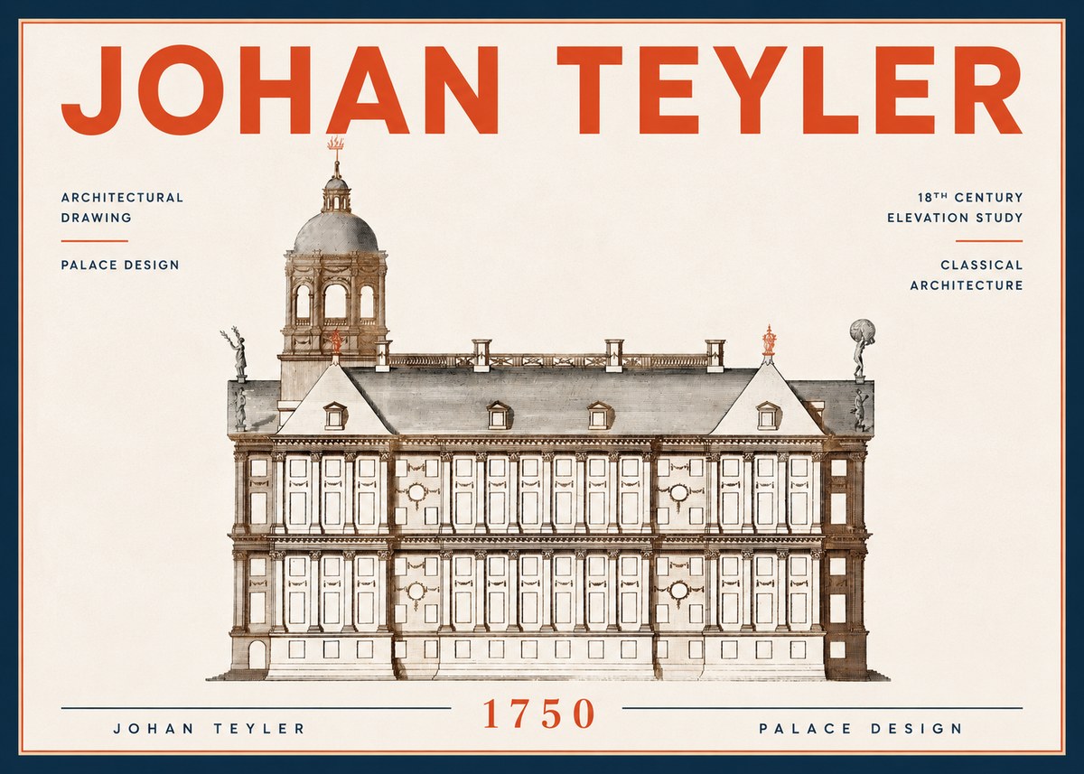 Johan Teyler Palace Design No6 - Juliste