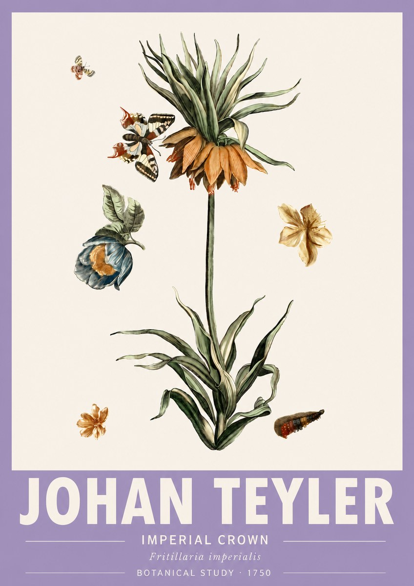 Johan Teyler Crown Imperial No6 - Juliste