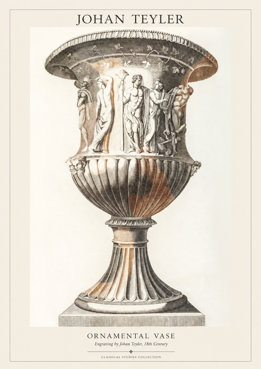 Johan Teyler Ornamental Vase II No1 - Juliste