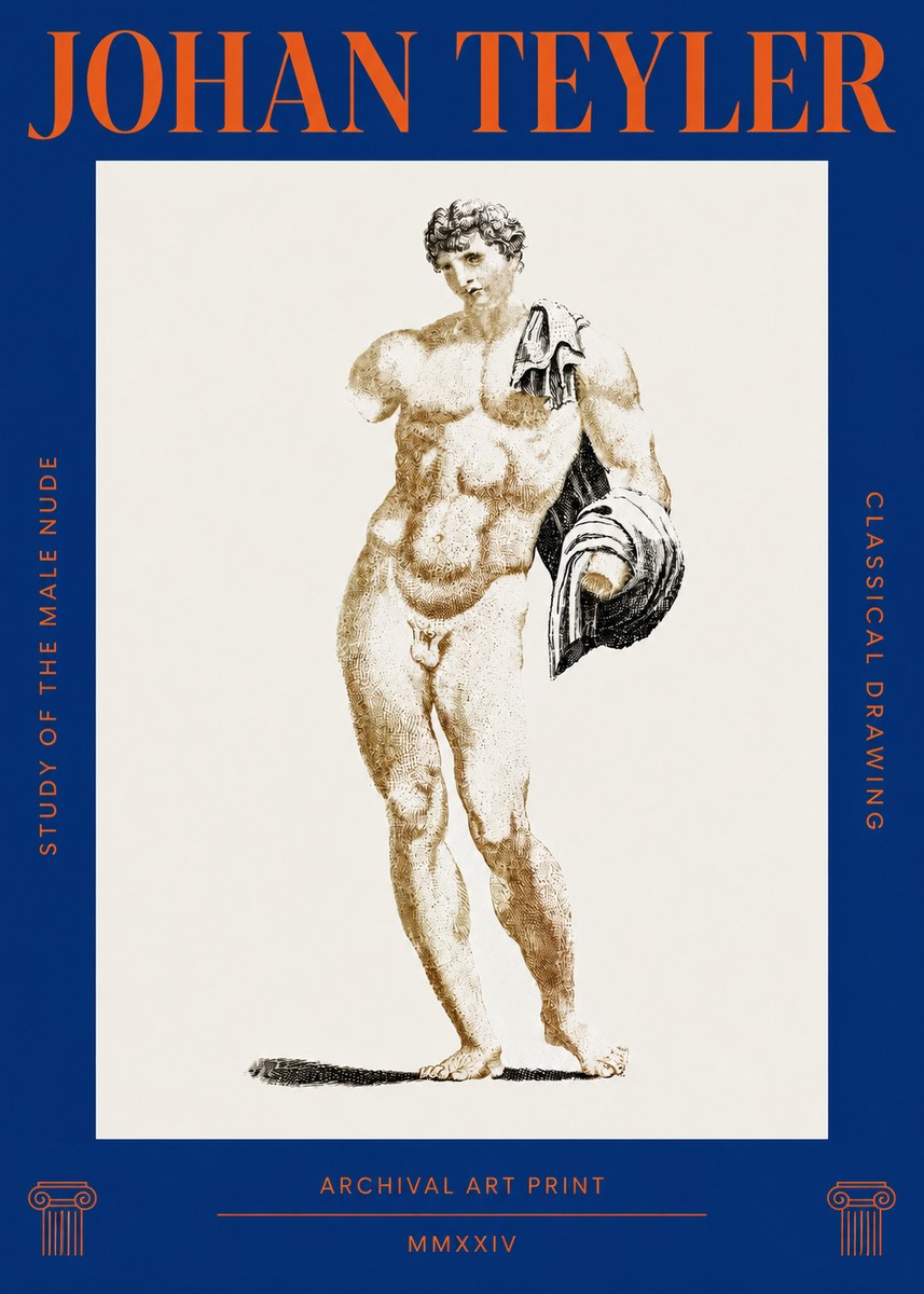 Johan Teyler Classical Study II No3 - Juliste