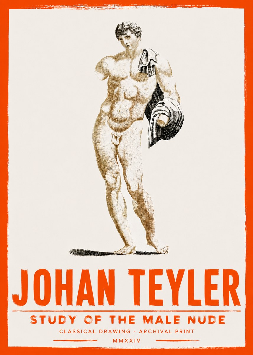 Johan Teyler Classical Study II No4 - Juliste