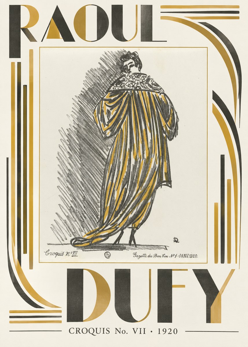 Raoul Dufy Croquis No. Vii No3 - Juliste
