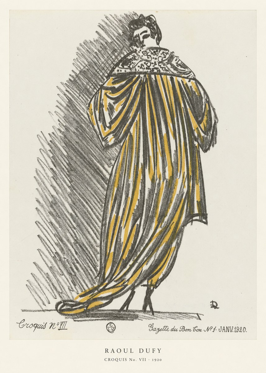 Raoul Dufy Croquis No. Vii No5 - Juliste