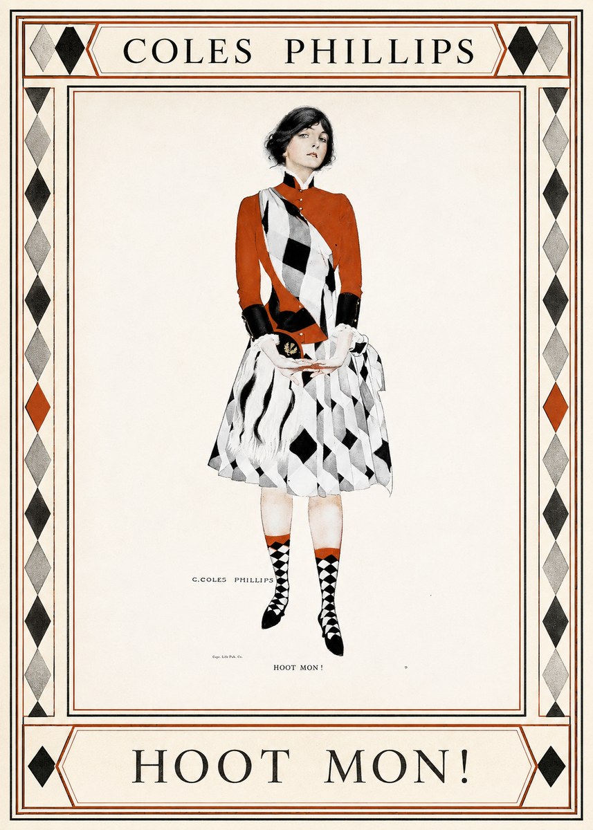 Coles Phillips Hoot Mon! No1 - Juliste