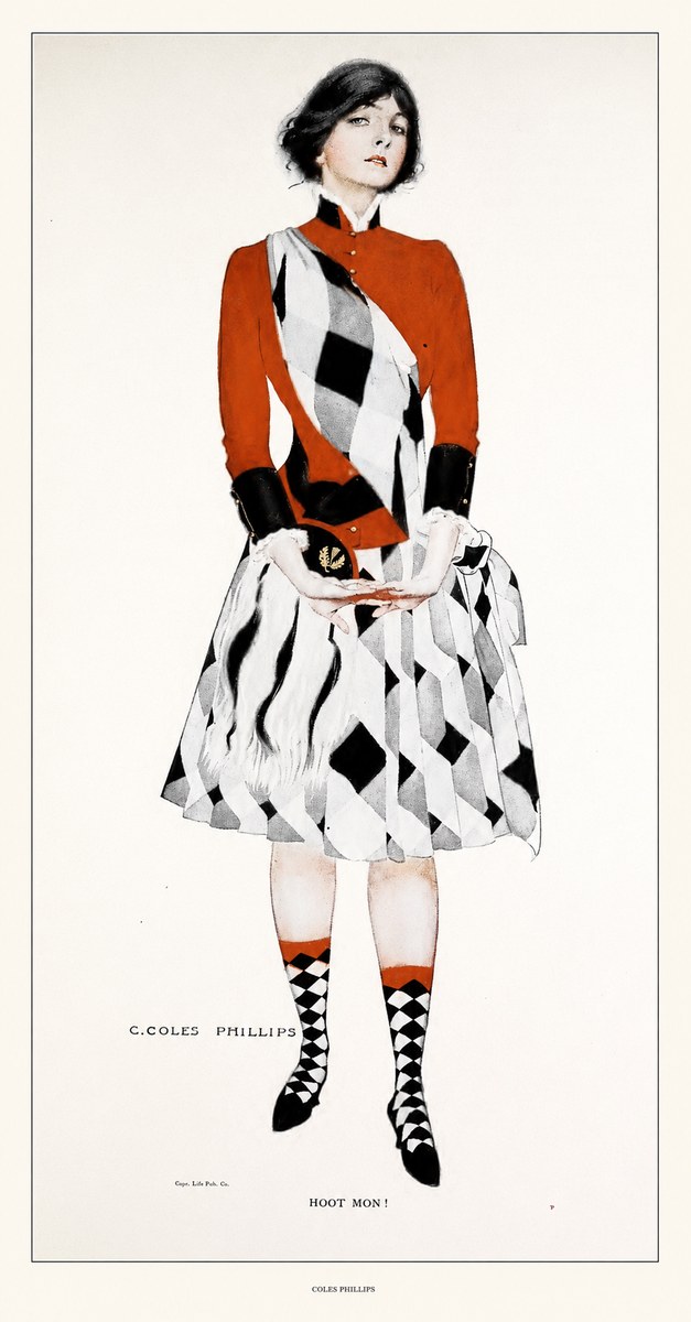Coles Phillips Hoot Mon! No4 - Juliste