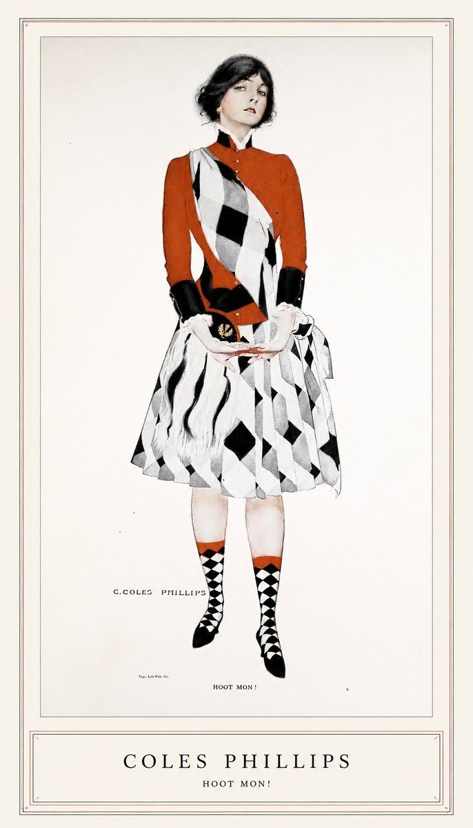 Coles Phillips Hoot Mon! No5 - Juliste