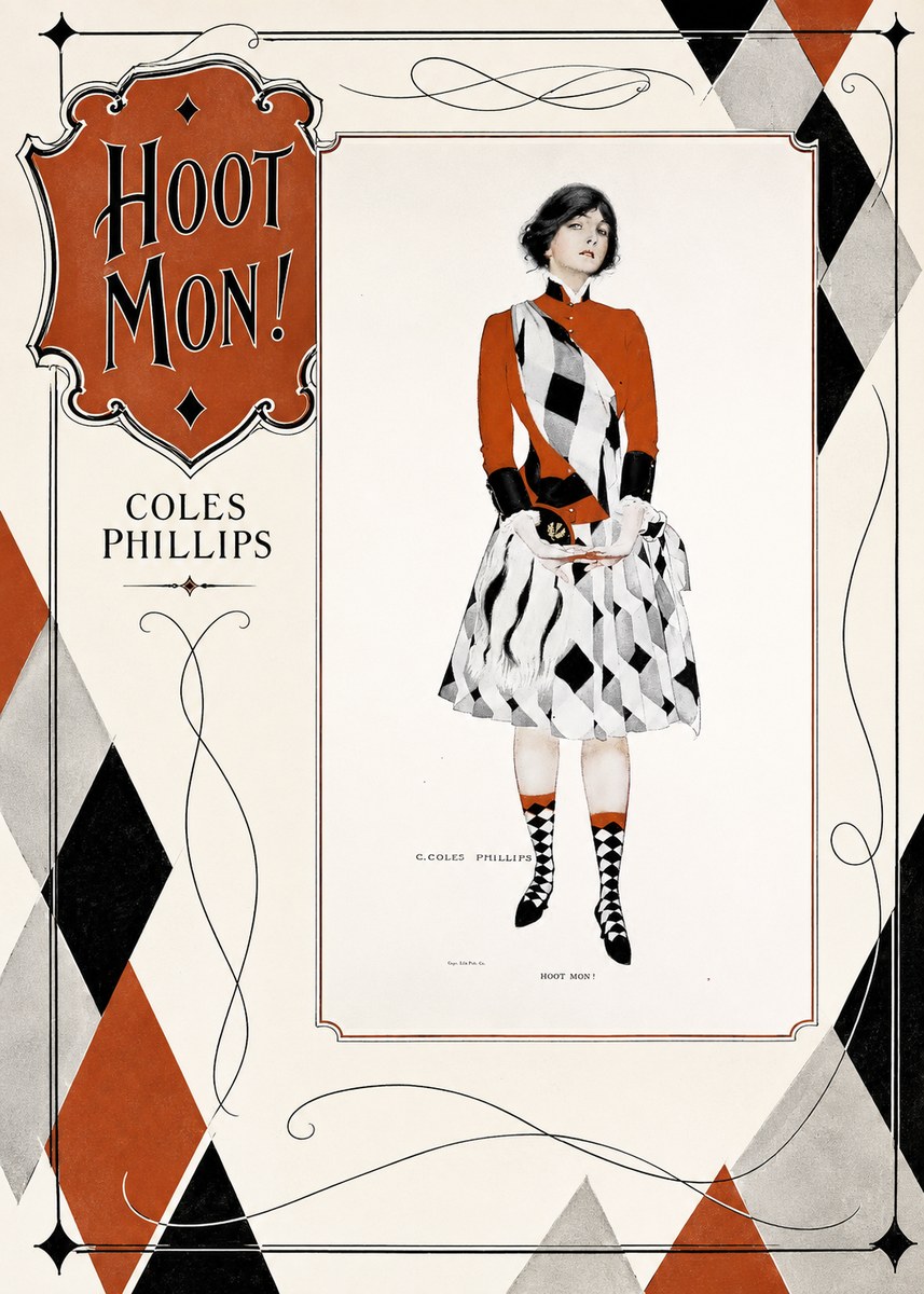 Coles Phillips Hoot Mon! No6 - Juliste