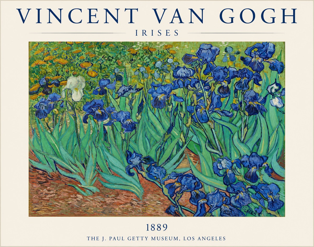 Van Gogh Irises I No1 - Juliste