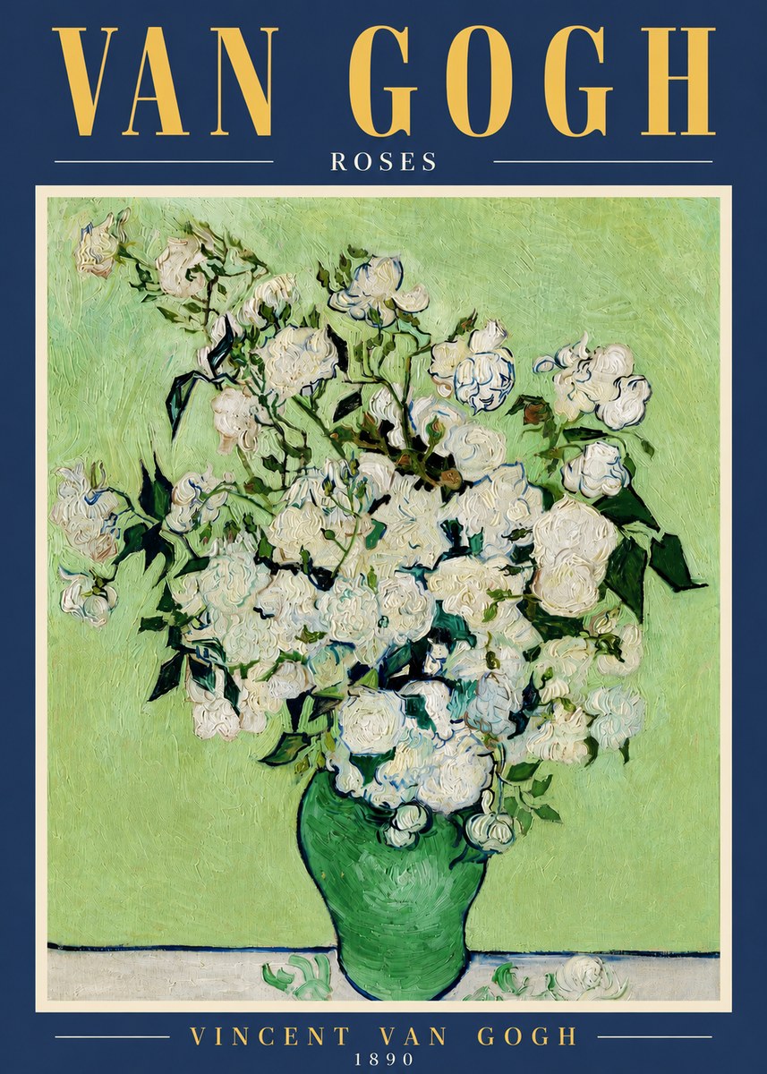 Van Gogh Roses I No5 - Juliste