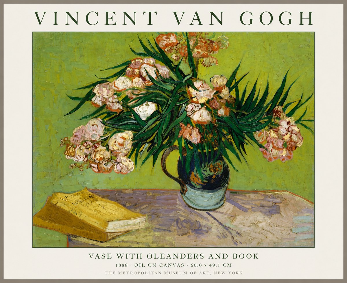 Van Gogh Oleanders No2 - Juliste