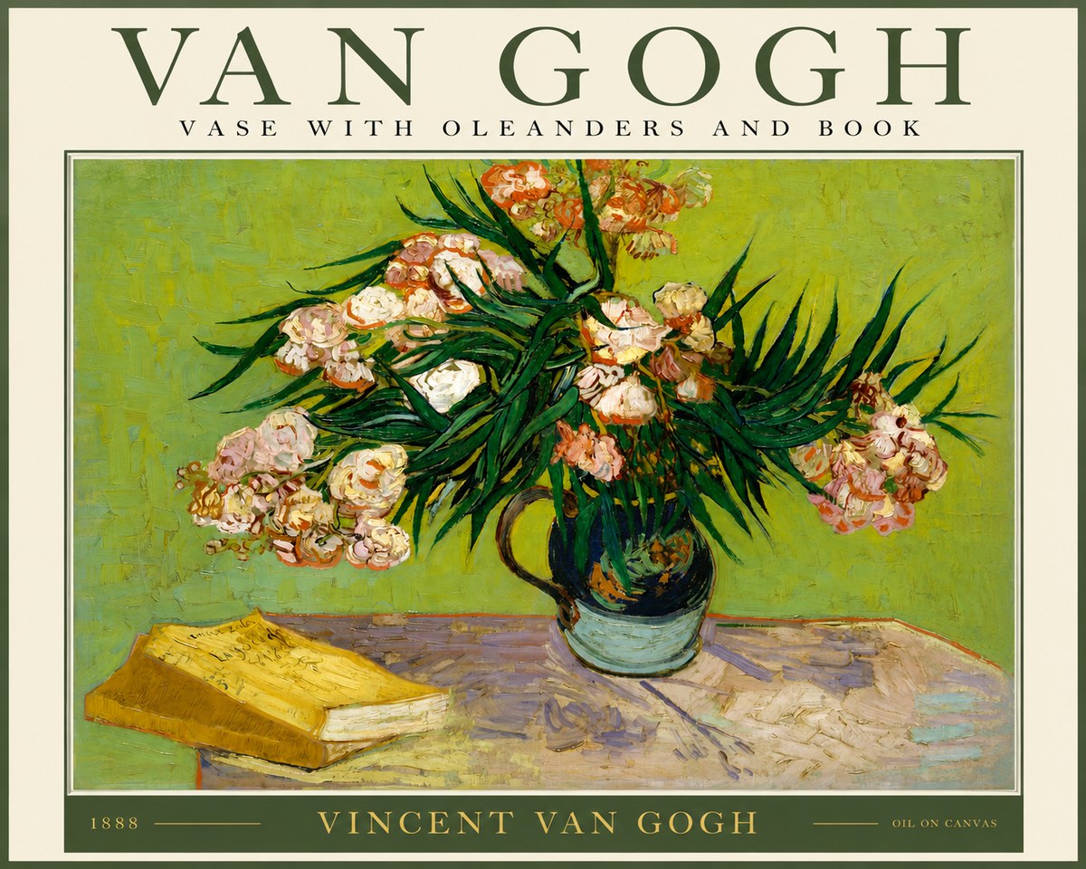 Van Gogh Oleanders No3 - Juliste