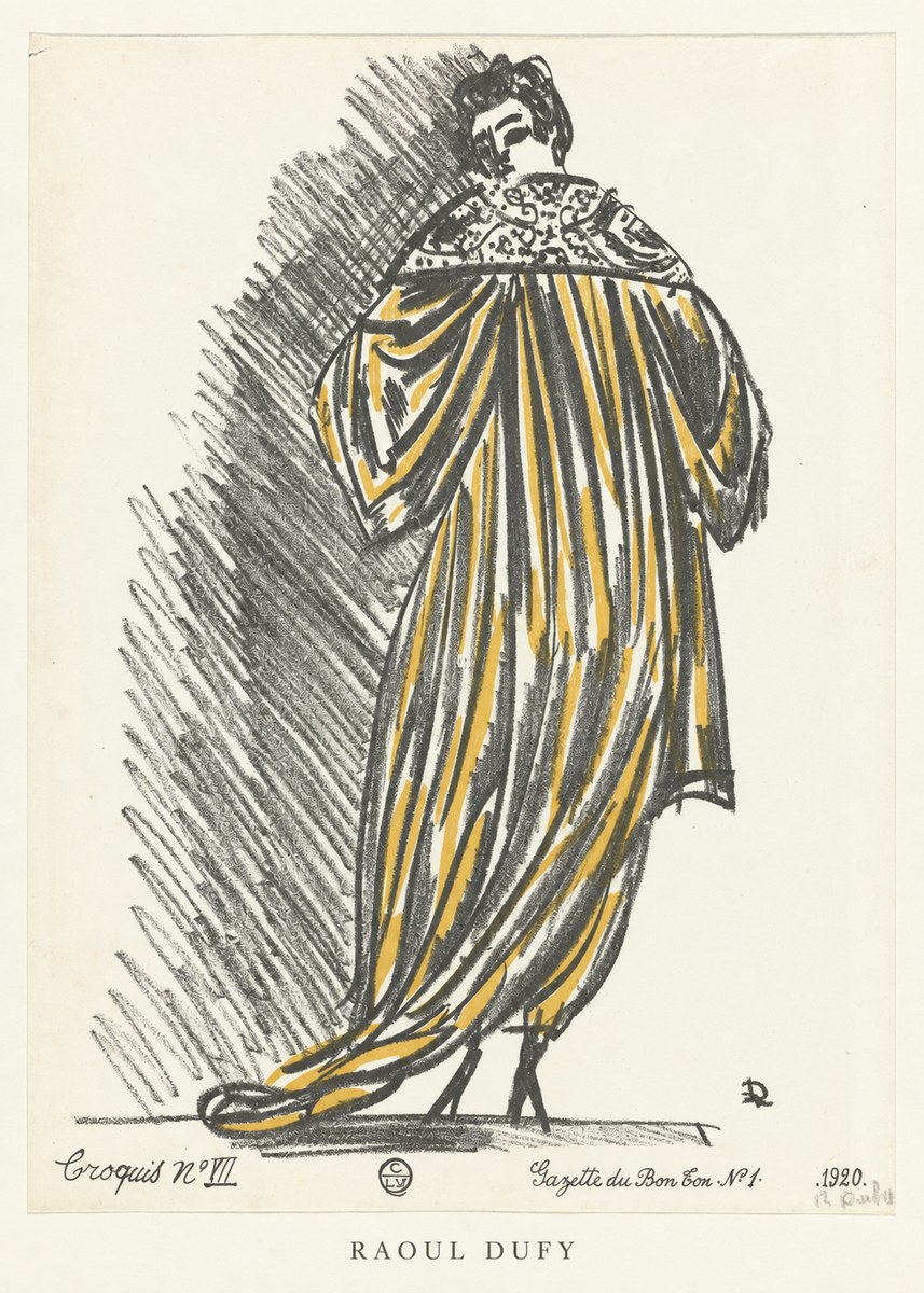 Raoul Dufy Croquis N°vii No6 - Juliste