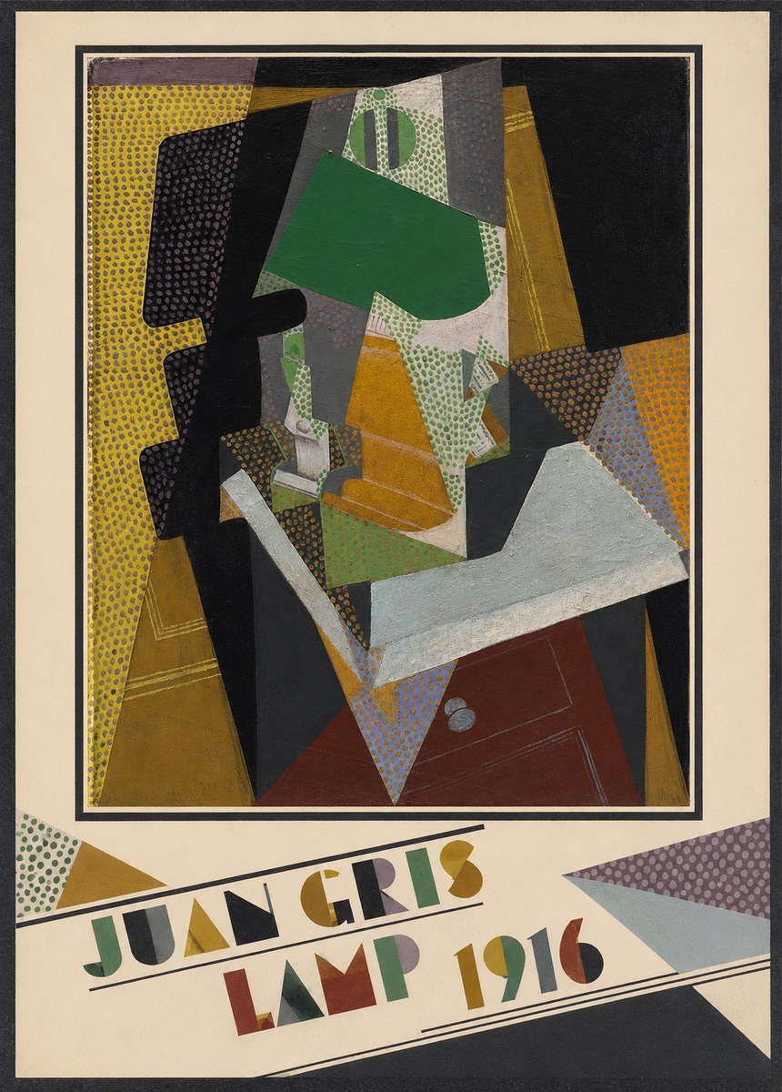 Juan Gris Lamp No3 - Juliste