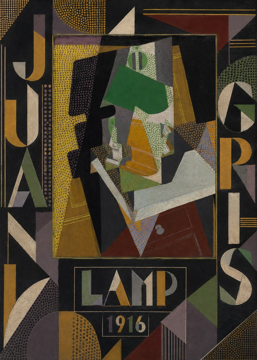 Juan Gris Lamp No5 - Juliste