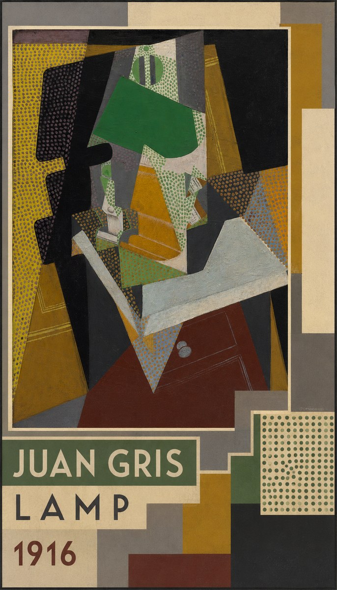 Juan Gris Lamp No6 - Juliste