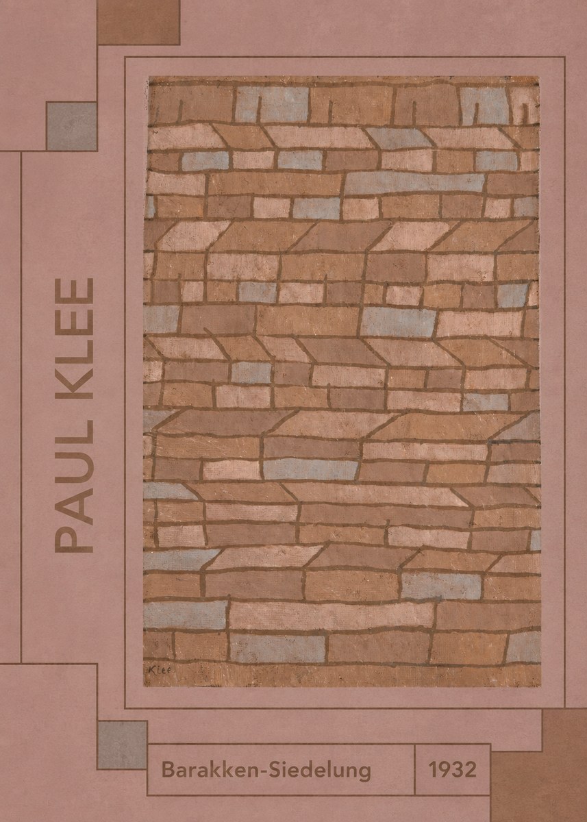 Paul Klee Barakken-siedelung No2 - Juliste