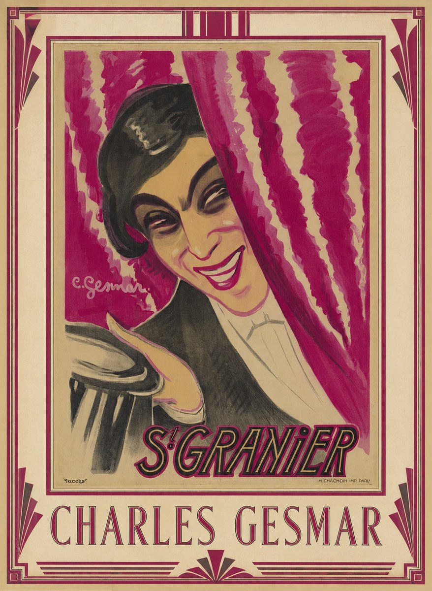 Charles Gesmar S! Granier I No1 - Juliste