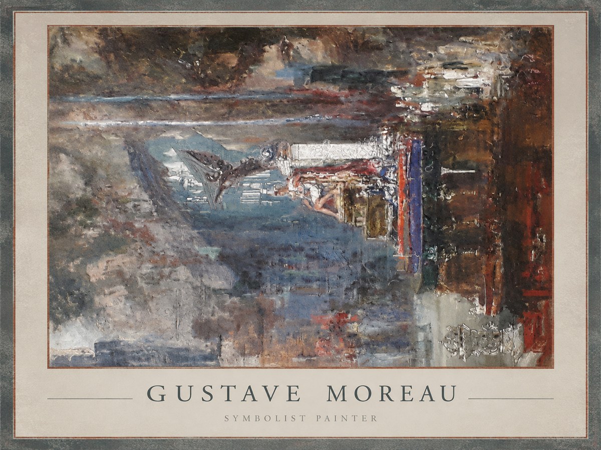 Gustave Moreau Visionary Composition No1 - Juliste