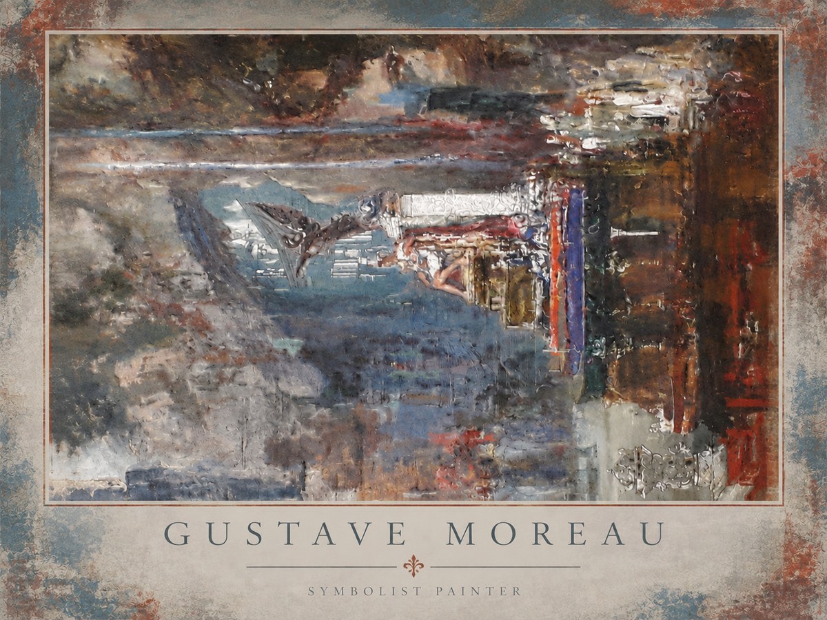 Gustave Moreau Visionary Composition No2 - Juliste
