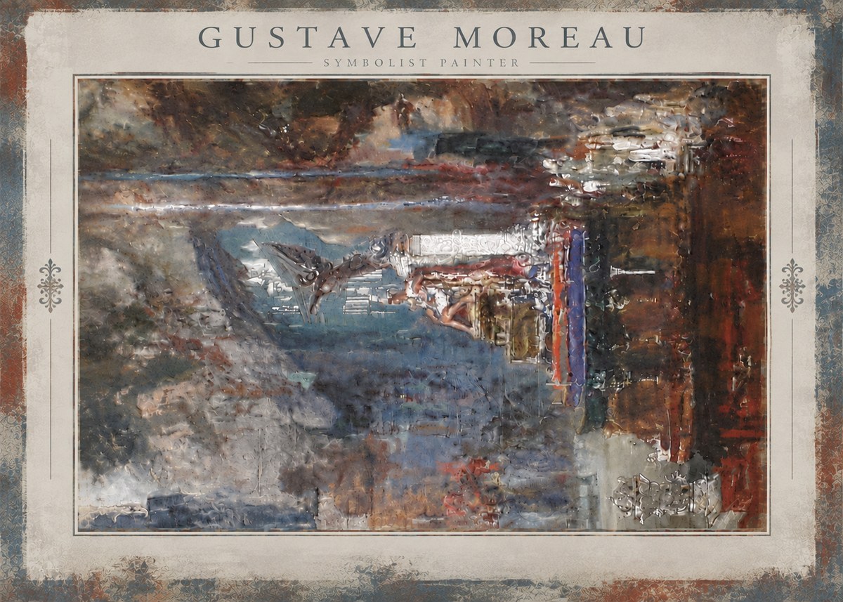 Gustave Moreau Visionary Composition No5 - Juliste