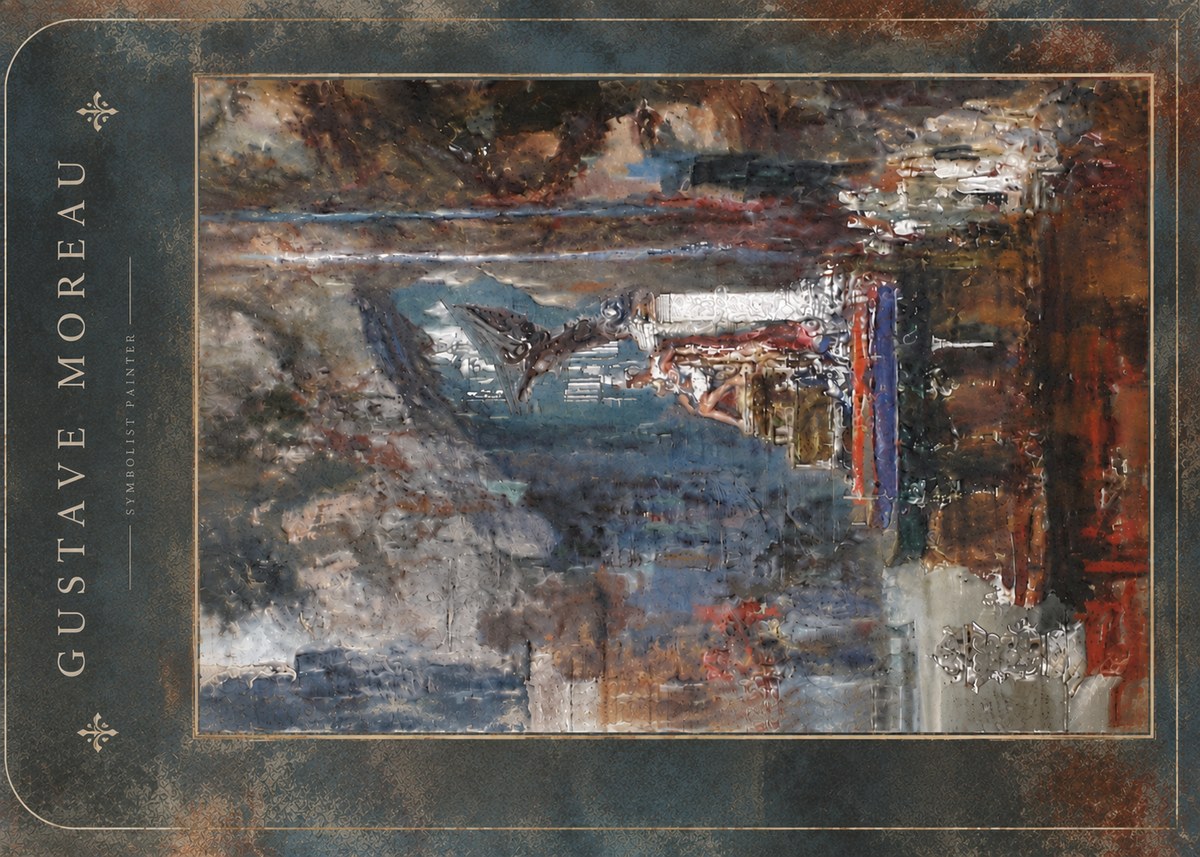 Gustave Moreau Visionary Composition No6 - Juliste