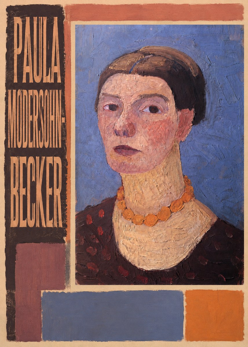 Paula Modersohn-Becker Self-portrait No4 - Juliste