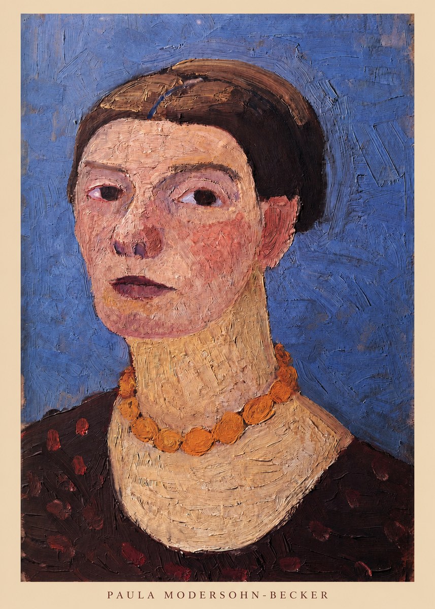 Paula Modersohn-Becker Self-portrait No5 - Juliste