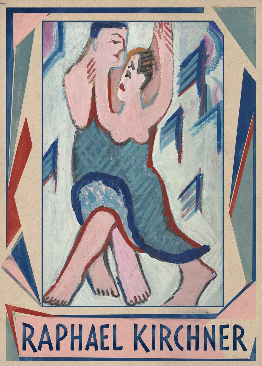 Raphael Kirchner The Dancers No1 - Juliste