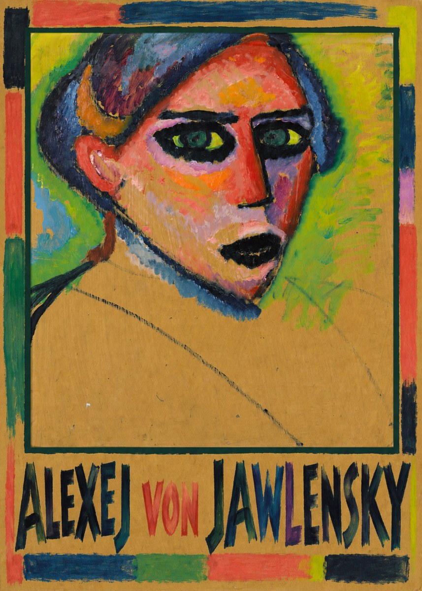 Alexej von Jawlensky Expressionist Head No1 - Juliste