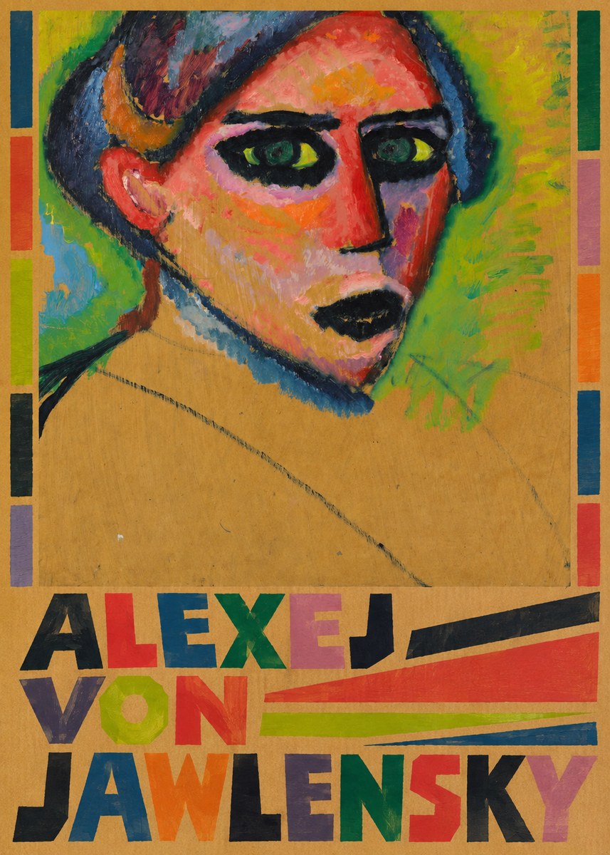 Alexej von Jawlensky Expressionist Head No4 - Juliste