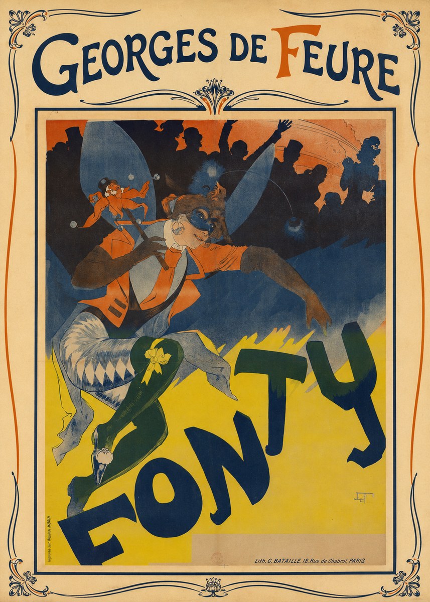 Georges de Feure Gonty No1 - Juliste