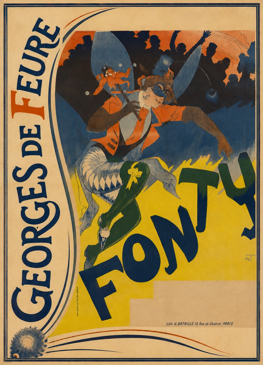 Georges de Feure Gonty No4 - Juliste