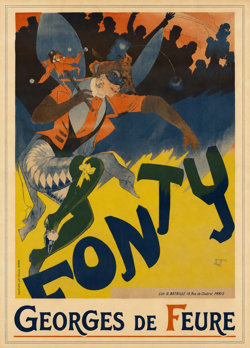 Georges de Feure Gonty No5 - Juliste