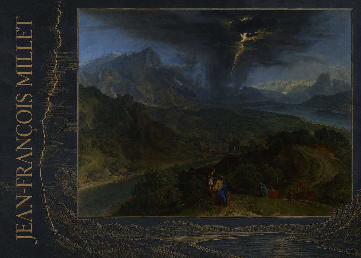 Jean-François Millet The Thunderbolt No4 - Juliste