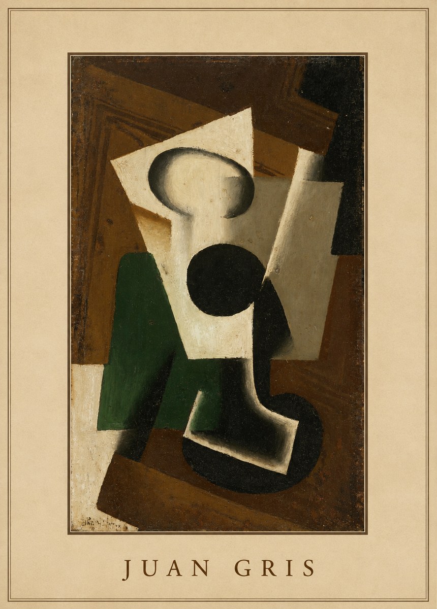 Juan Gris The Open Window No4 - Juliste
