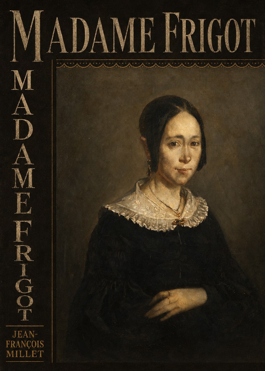 Jean-François Millet Madame Frigot No5 - Juliste