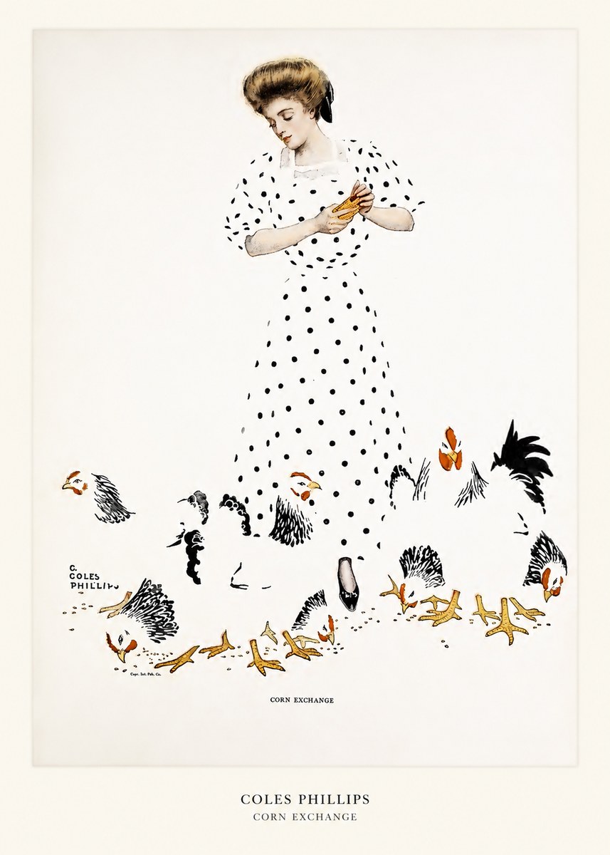 Coles Phillips Corn Exchange No6 - Juliste
