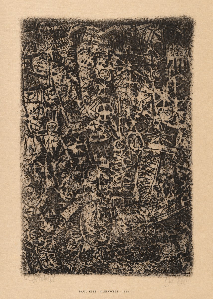 Paul Klee Kleinwelt No5 - Juliste