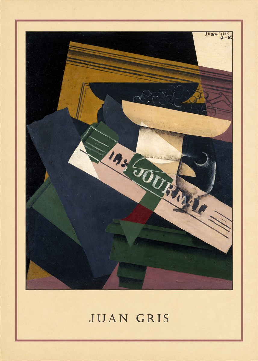 Juan Gris Journal No4 - Juliste
